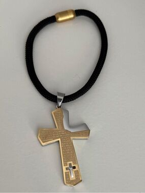 Magnetic Two tone stainless steel car charm